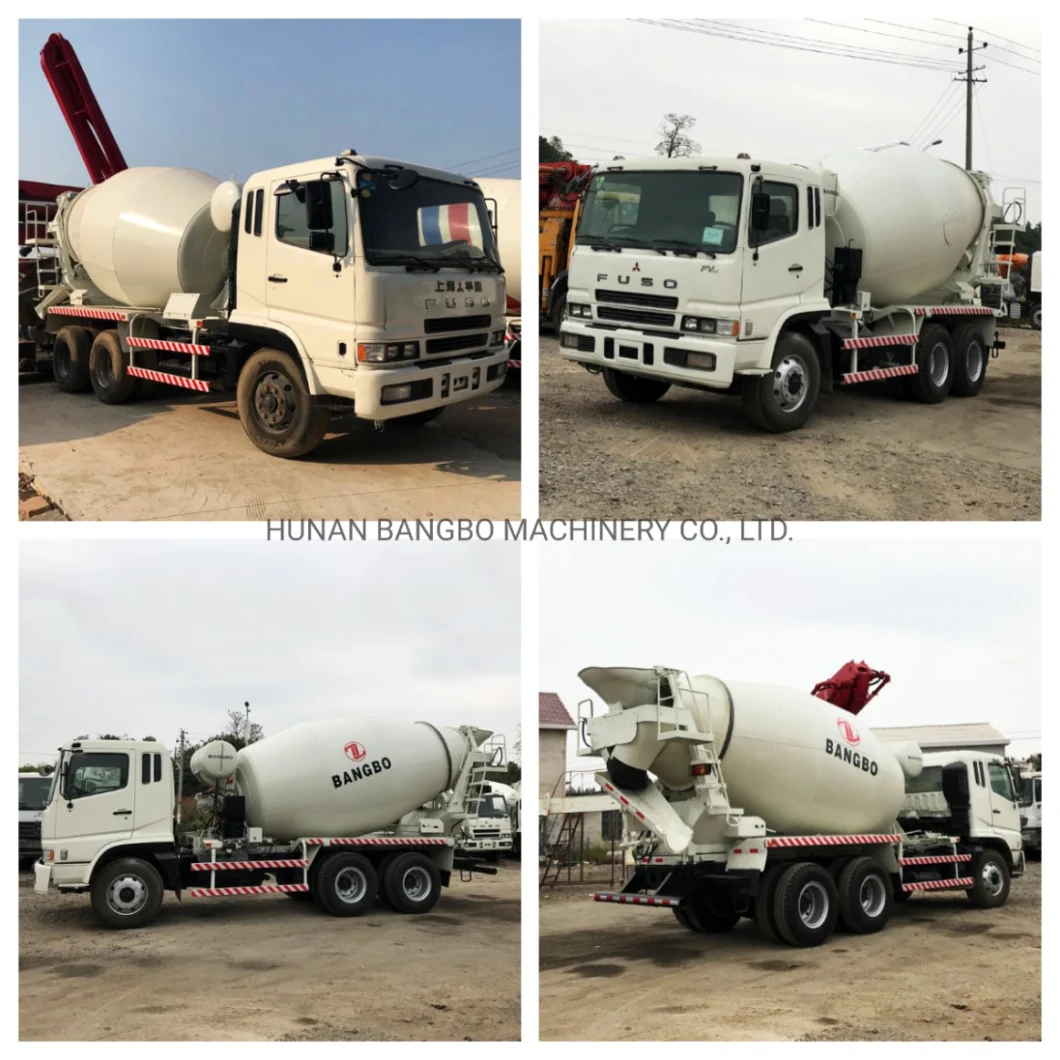 Japan Used 10 12 Cbm Volumetric Concrete Mixer Truck Renewed Used Cement Mixing Truck