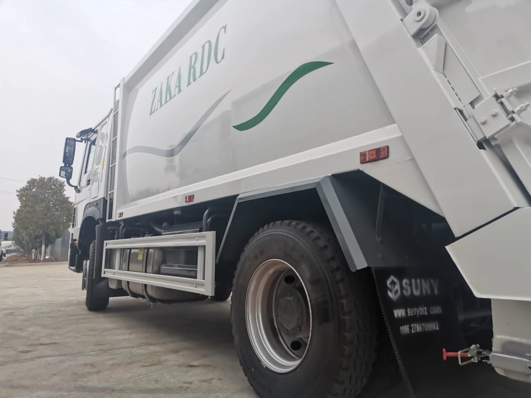 Heavy Duty Truck 15cbm Garbage Compactor Truck Sinotruk HOWO Rhd