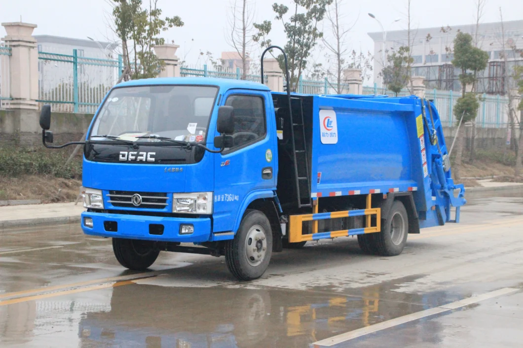 Dongfeng 6-20cbm Compressed Sanitation Rubbish Collector Garbage Collection Hook Lift Roll off Waste Compactor Garbage Truck
