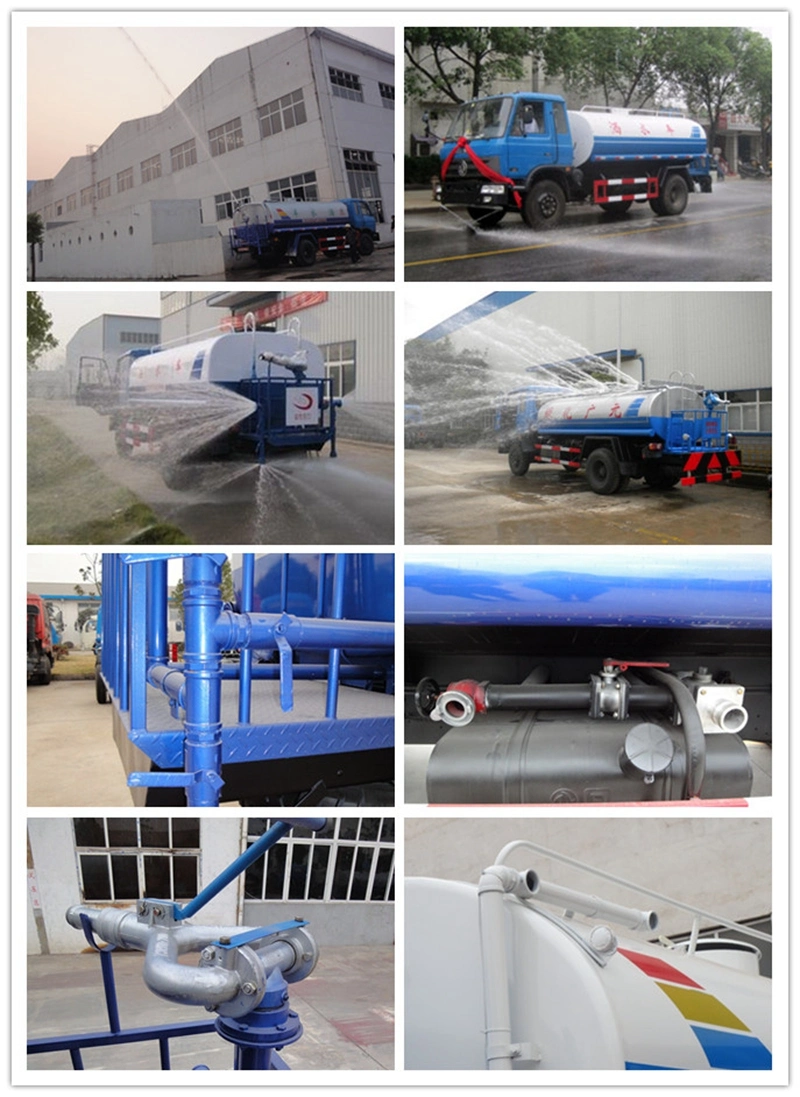 16000L 18000L 20000L Factory Sales Water Tanker Transportation Sprinkler Truck Water Bowser Tank Spray Truck Water Truck