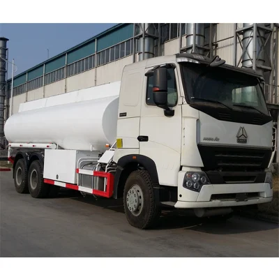 HOWO A7 6X4 380HP 20000L 연료 탱크 트럭