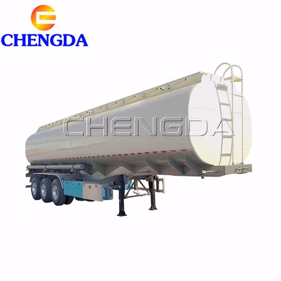 3개의 차축은 저렴한 가격으로 연료 유조선 트레일러 알루미늄 합금 유조선 세미 트레일러를 사용했습니다.