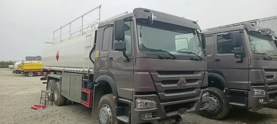연료 디스펜서를 갖춘 중국 최고 브랜드의 새로운 저렴한 Sinotruk HOWO 4X2 6X4 8X4 20000 리터 난방 오일 탱크 트럭