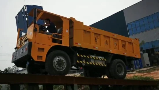 광산 장비 운송 차량용 캐빈이 있는 맞춤형 16톤 광산 덤프 트럭